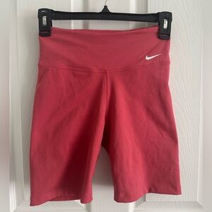 Nike One shorts 7in inseam high waisted.